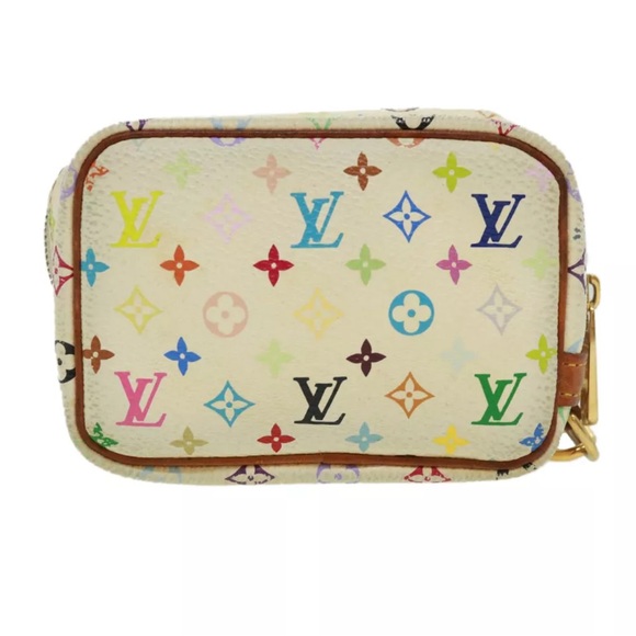 LOUIS VUITTON TAKASHI MURAKAMI MULTICOLOR MINI POUCH🔥🔥🔥🔥 - Picture 2 of 10